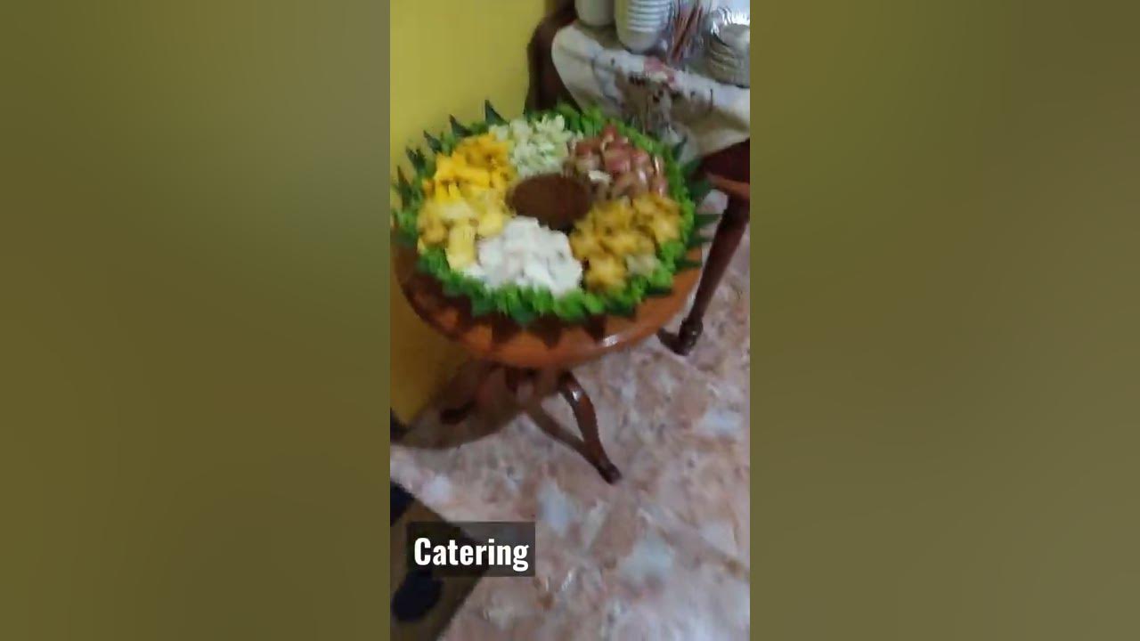 cara menata meja prasmanan untuk acara di rumah #prasmanan #lamaran #tunangan #catering