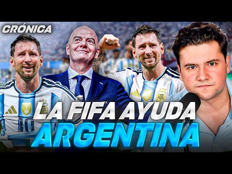 FIFA HELPS ARGENTINA // ALL THE CONTROVERSIES AND "ROBBERIES" OF GIANNI INFANTINO FOR MESSI AND S...