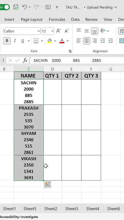 MS Excel || How to Split One Column into Multiple Columns in Excel ...