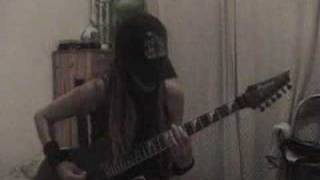 Evila playing Soul Crusher of White Zombie