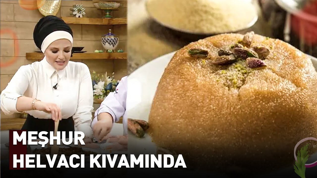 Klasik Tarifiyle Mutfağınızı Şenlendirecek İrmik Helvası Tarifi  | Nermin'in Enfes Mutfağı