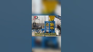 China Customized QT4-24 semi-automatic brick block making machine,Hollow , paving bricks