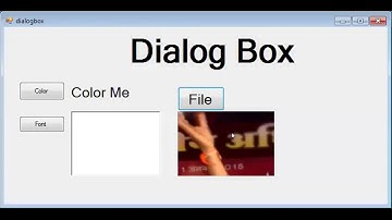 Visual Basic - File dialog box - Pratibha Education Ujjain