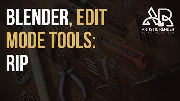 Blender - Rip, edit mode tool explained