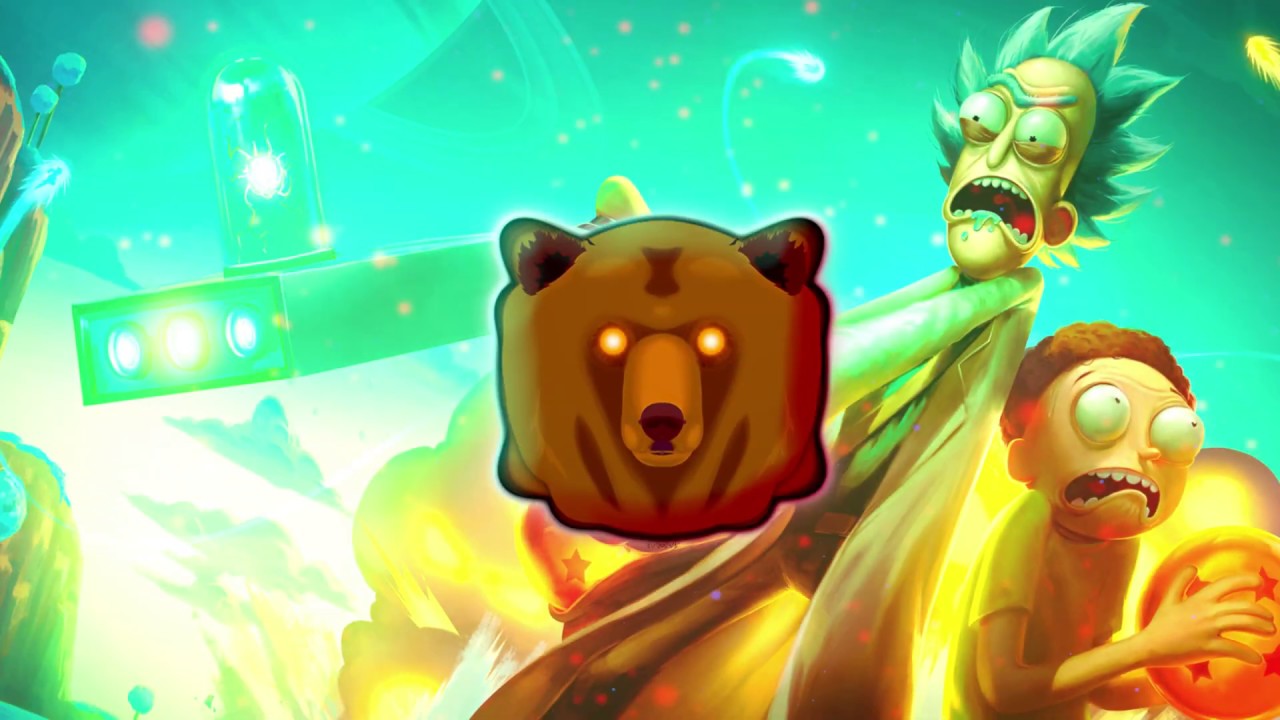 Hi I'm Ghost -Spookier Riddim Dubstep Bear Music Edit [VIDEO 4K HDR][DUBSTEP][rick & morty]