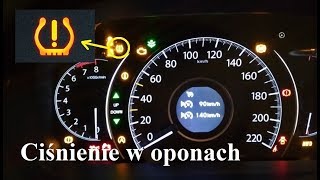 Jak Zresetować, Wyłączyć Kontrolkę Ciśnienia W Oponach - Honda Cr-V - Youtube