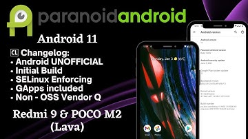 Review Custom Rom Paranoid OS 1.0 Ruby Android 11 | Tes on Redmi 9