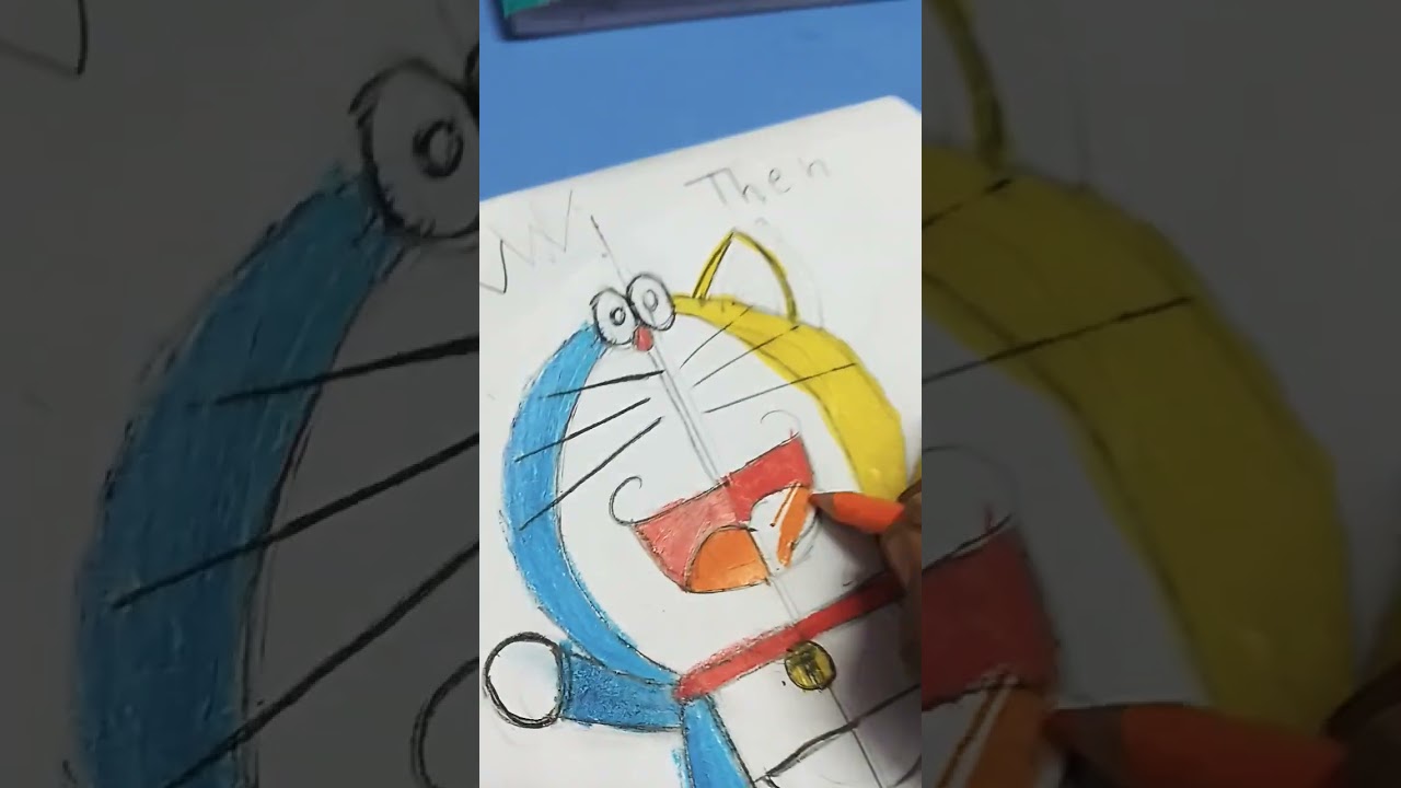 comment yellow heart 💛 for doraemon