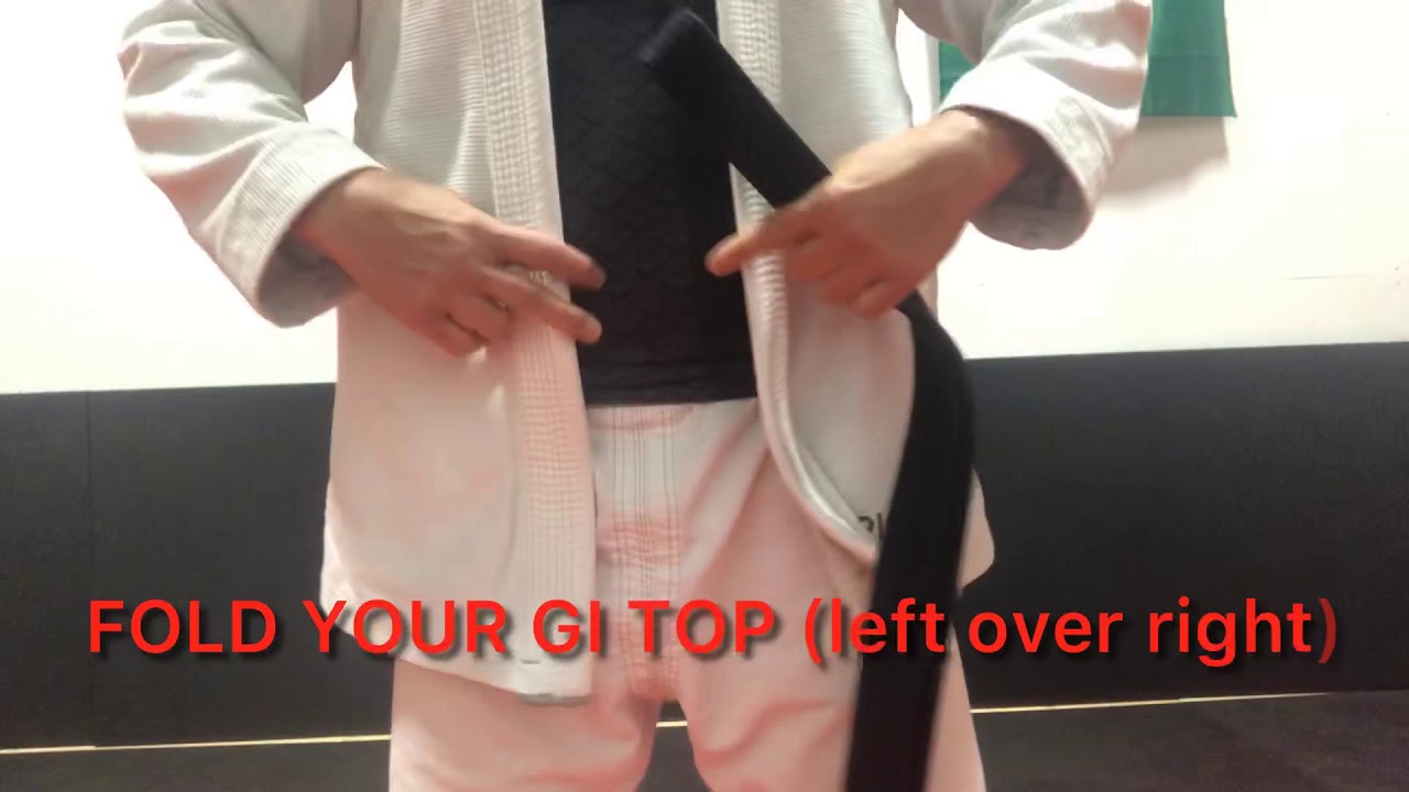 Tie your JiuJitsu Belt correctly! YouTube