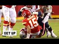 The sack call on Patrick Mahomes was an 'absolute trash call' - Jeff Saturday | Get Up