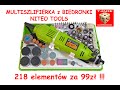 Multi Szlifierka Niteo Tools - 218 elementów za 99zł z Biedronki