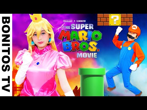 『スーパーマリオブラザーズ』こんなマリオ&ピーチ姫は嫌だ!コスプレ チャレンジ!Cosplay THE SUPER MARIO BROS. MOVIE  ♥ -Bonitos TV- ♥