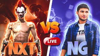 NONSTOP GAMING Vs NXT LEVEL ❤️🖤 4 vs 4 🤯 NG VS NXT 😱 MOST AWAITED BATTLE 🔥🔥#FreeFireLive #ClassyLive