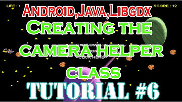 Libgdx android studio 2d space ship shooter game development tutorial #6