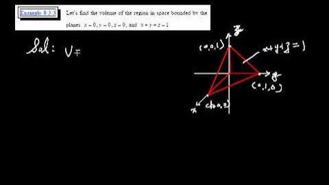 83  Three-Dimensional Iterated Integrals 050 | 正修科大中文微積分(三)