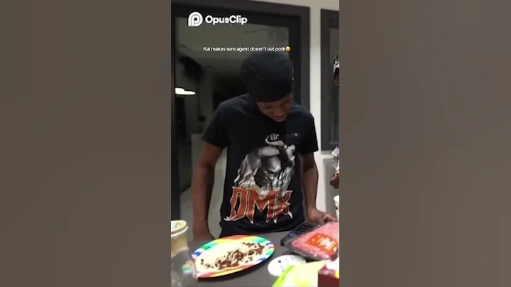 Kai makes sure agent doesn’t eat pork