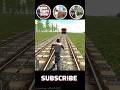 Franklin train jump challenge 🤯 ibd3d vs itas vs igb3d #gaming #viral #shorts #gaming