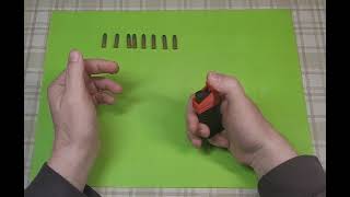 How to load Taurus PT22 22lr magazine with 3d printed loader