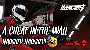 A cheat in the wall - Hyper dash #Hyper dash #gaming #gamer #vr #livestreams