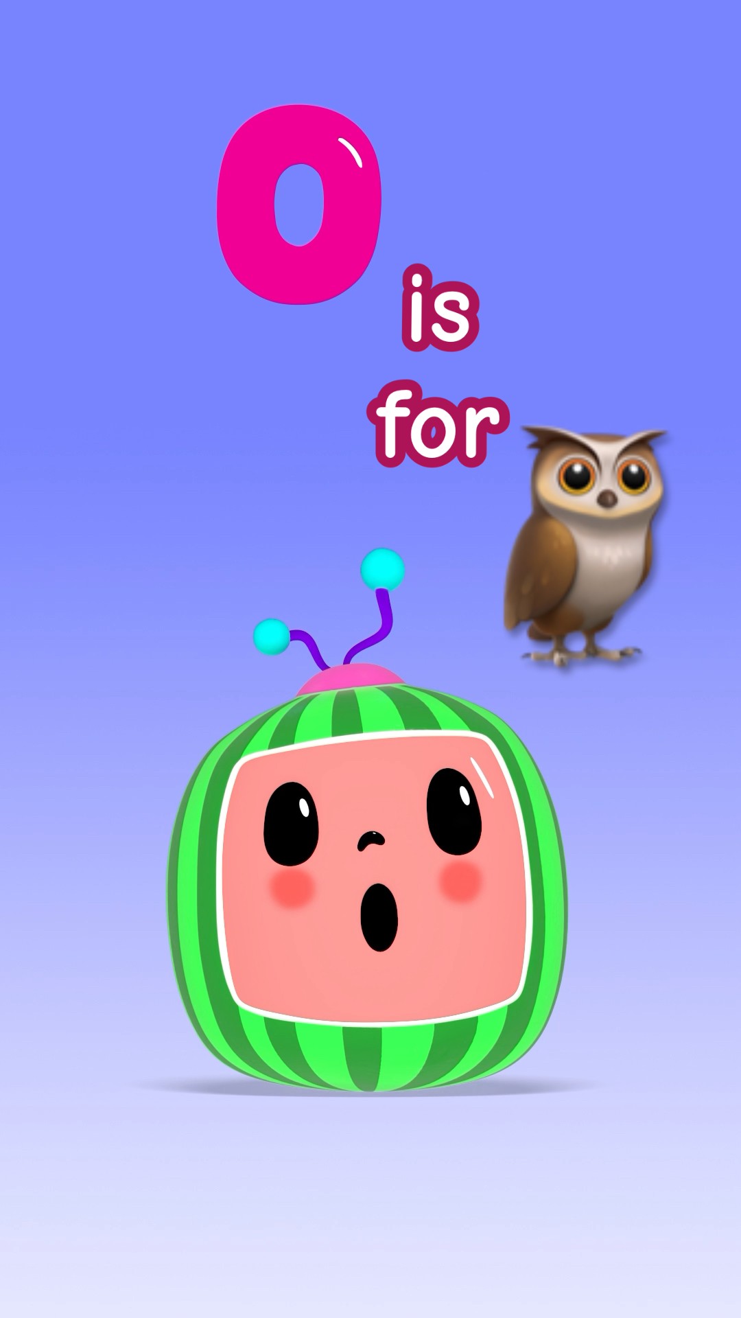 O is for OWL ?! Learn ABC! #cocomelon #shorts