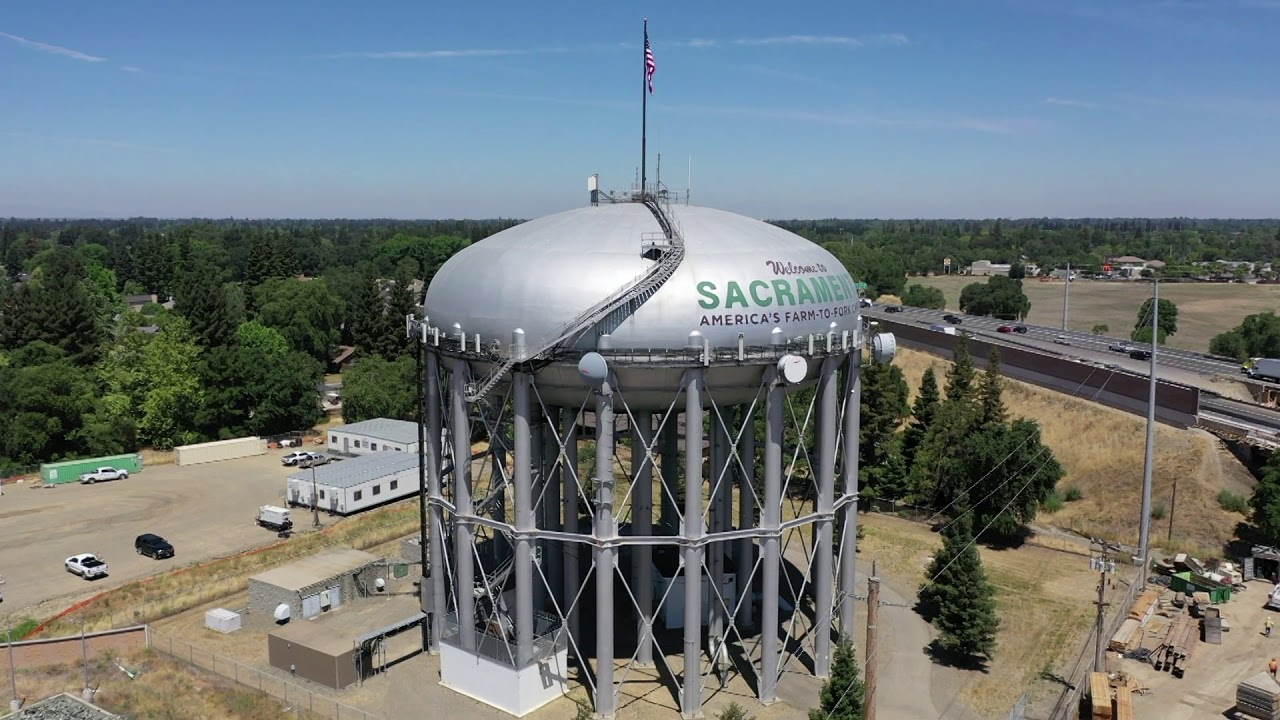 Sacramento Water Tower YouTube