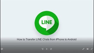 How To Transfer Line Chats From Iphone To Android