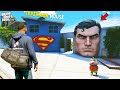 Franklin and Shinchan Found SUPERMAN Secret House In GTA 5 | Paradox FTW