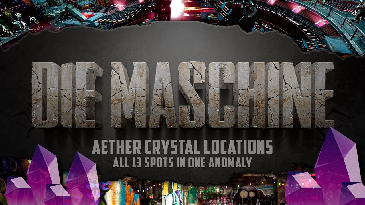 All 13 Crystal Locations & PAP Repair in 1 Anomaly Die Maschine Black Ops Cold War Call of Duty