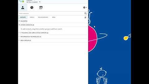 Create Group Skype for Business