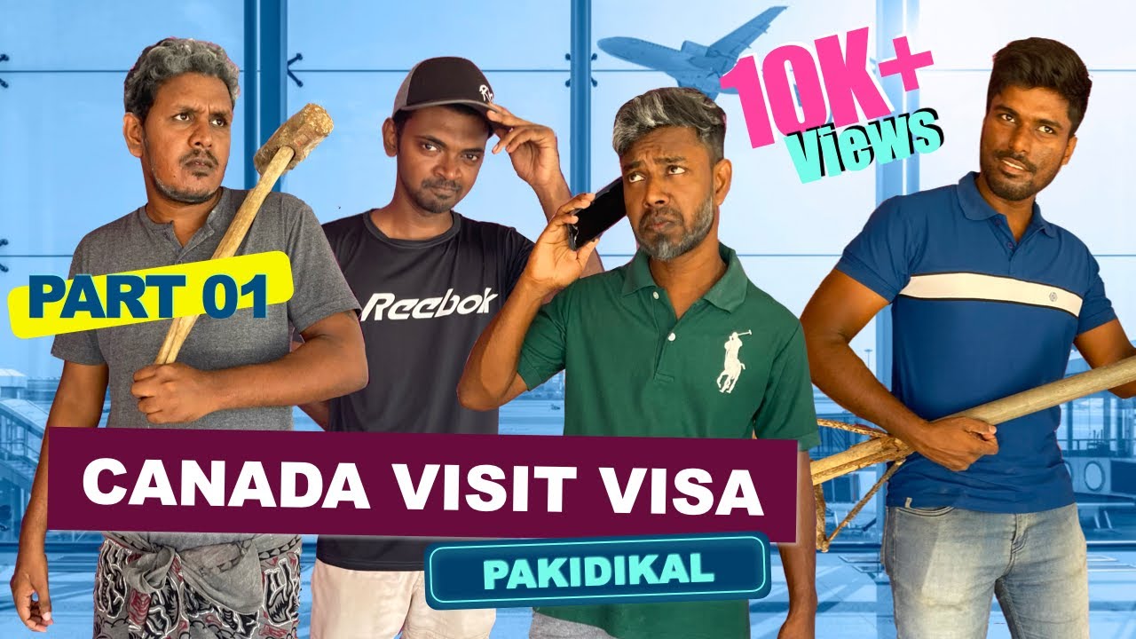 Canada Visit Visaவால் பிரிந்த குடும்பம் | Jaffna | Sri Lankan Tamil Comedy | Pakidiya Kathaippam