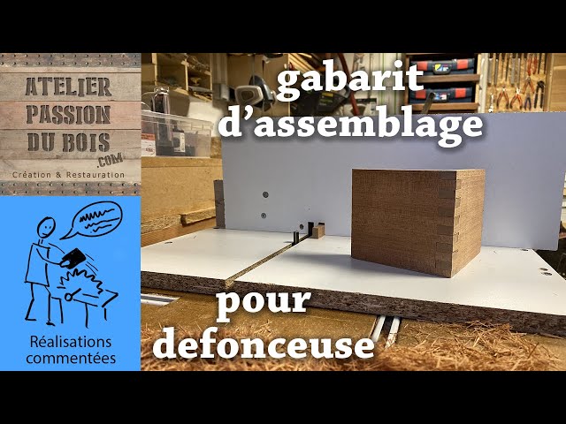 Defonceuse sous table - Atelier Passion du Bois