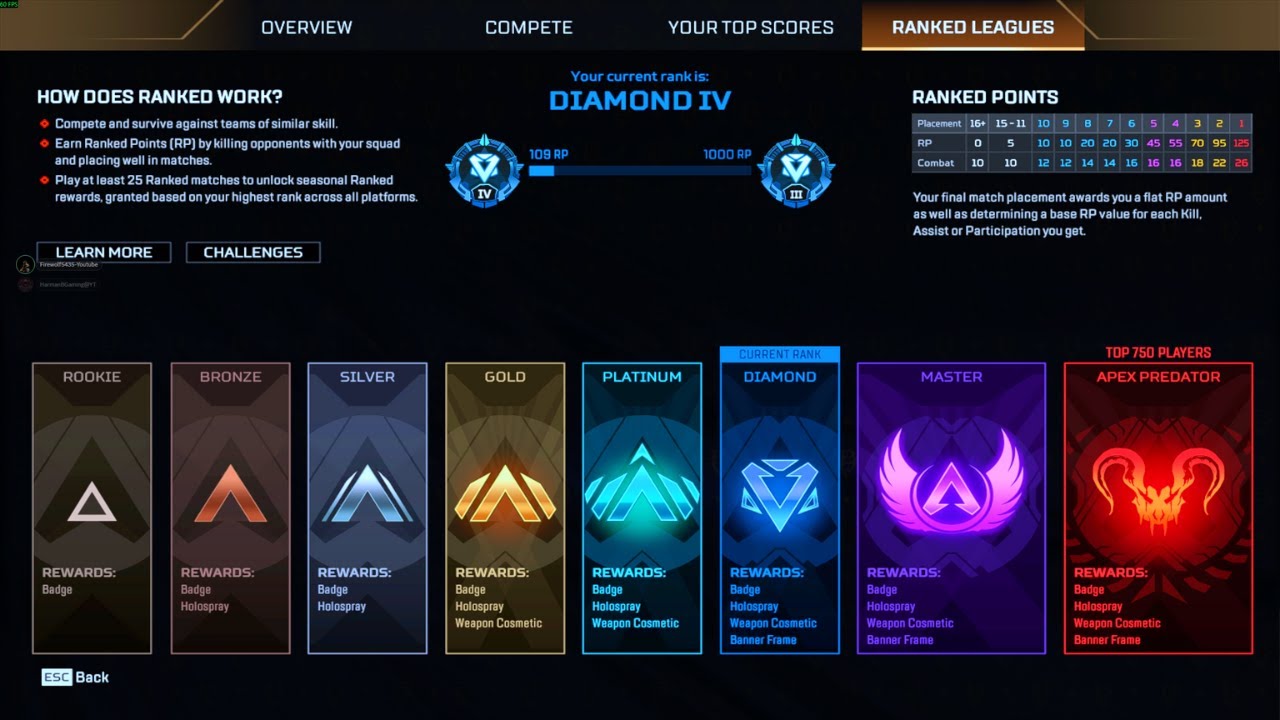 Solo Ranked Climb in Apex Legends Season 25 – Live Gameplay - YouTube