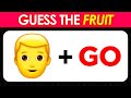 Can You Guess The FRUIT by emojis? | Emoji Quiz