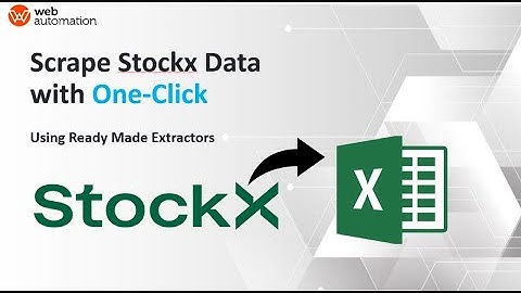 How to scrape StockX product data in seconds (no code 2025)