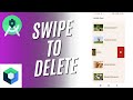 Swipe To Delete Item In Android Studio Jetpack Compose  | Swipe To Delete  | Lazy Column Animation