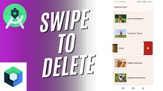Swipe To Delete Item In Android Studio Jetpack Compose | Swipe To Delete | Lazy Column Animation