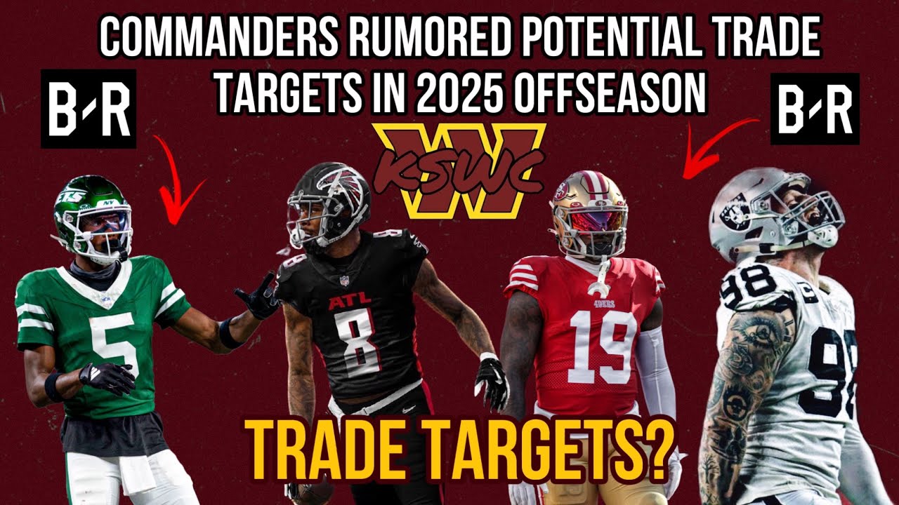 Commanders Rumored Potential Trade and Free Agent Targets in 2025 Offseason