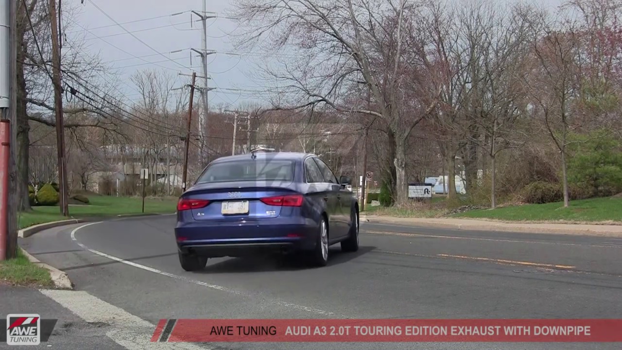 awesome quotes AWE Tuning Audi 8V A3 2.0T Touring Edition Exhaust + Non-Resonated Performance Downpipe