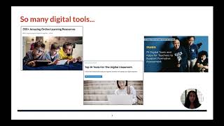Video #1: Digital Tools for Online Learning Introduction Net Worth