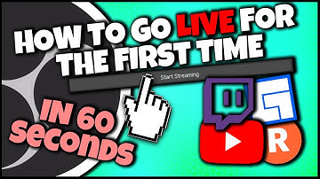 How to start your first Stream in 60 SECONDS! [2021]