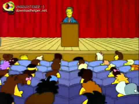 SIMPSONS, THE-LISA ON ICE - Ralph fails in english - Lisa in Gym