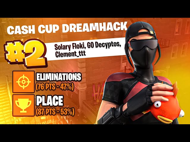 FLOKI | 🏆 2ÈME PLACE EN CASH CUP DREAMHACK - $1800 class=