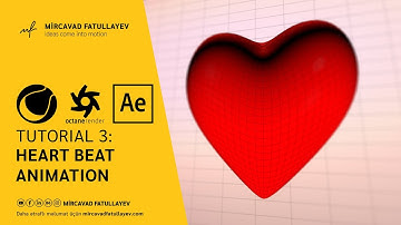 Easy Heart Modelling and Heart Beat Animation - Cinema 4D Tutorial