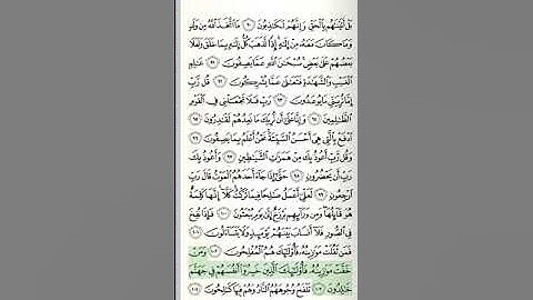 سورة المؤمنون - من الآية 75 حتى الآية 118 آخر السورة