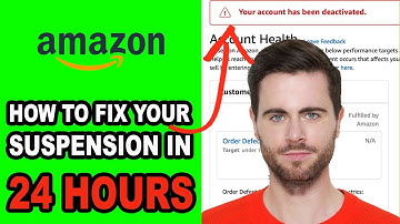 ✅ Amazon account DEACTIVATED | How To FIX SECTION 3 SUSPENSION #amazonsuspended