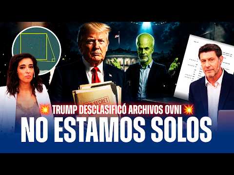 TRUMP DESCLASIFICÓ ARCHIVOS OVNI Y EL PENTÁGONO ADMITE QUE HAY OBJETOS QUE “NO SABE QUÉ SON”