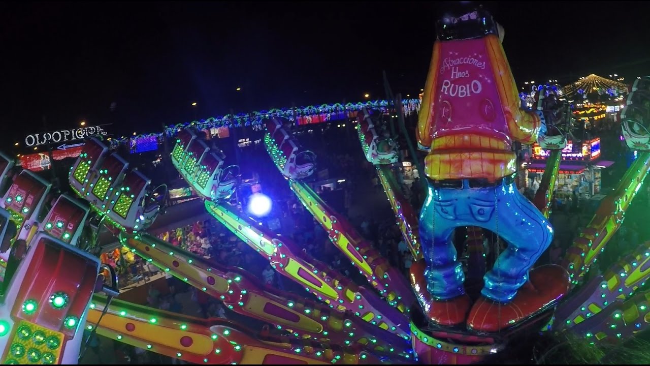 El Nuevo Super Goofy POV Onride - Feria de Málaga 2016