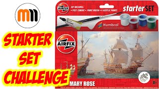 Starter Set Challenge - Building the Mary Rose with what you get from Airfix!