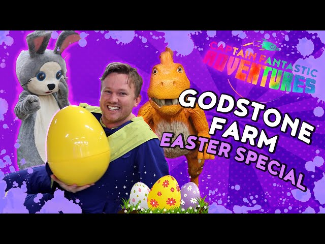 Captain Fantastic Easter Egg Hunt Challenge at Godstone Farm! Who Will Win?| Captain-Fantastic.co.uk