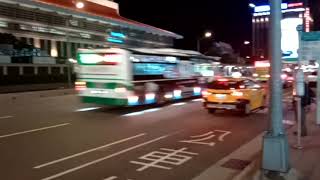 299、265區間路線公車行經臺北車站(忠孝)(西元2021年07月14日)